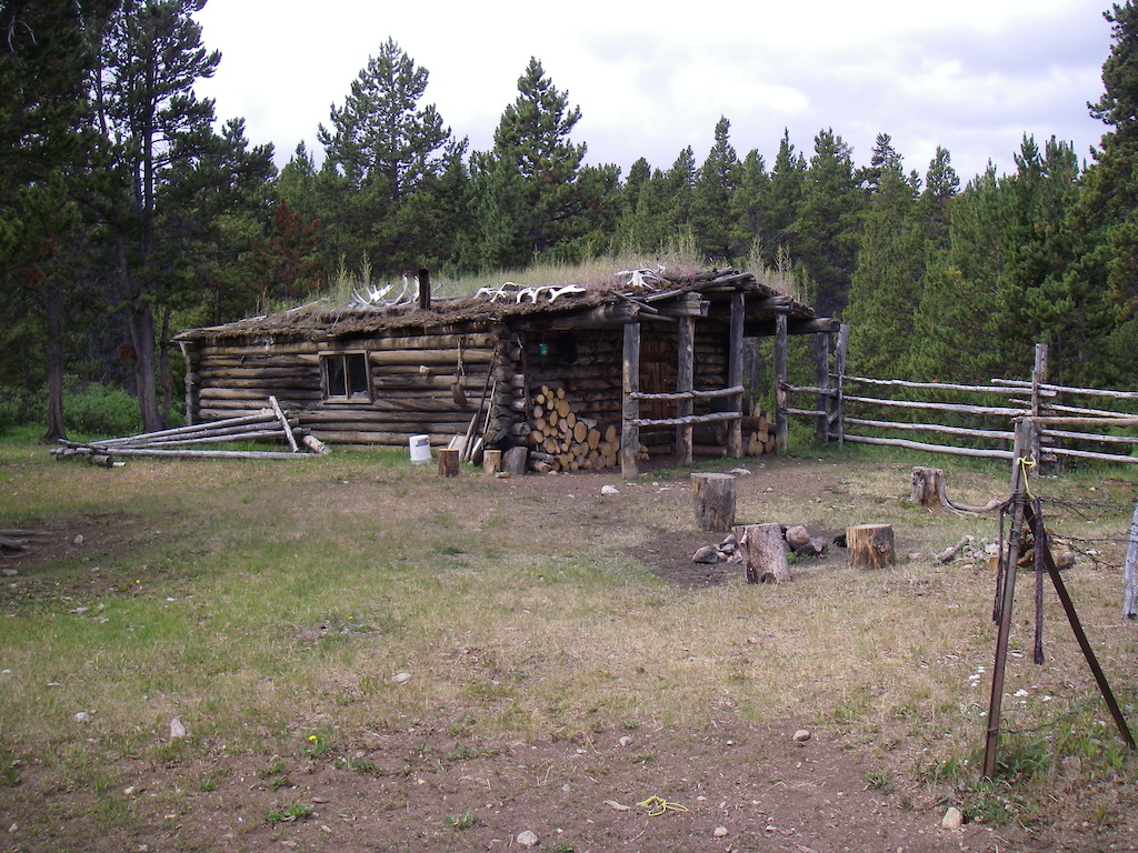 Graveyard Cabin as it appeared in 2008.  Packrats are the main occupants of the cabin now.