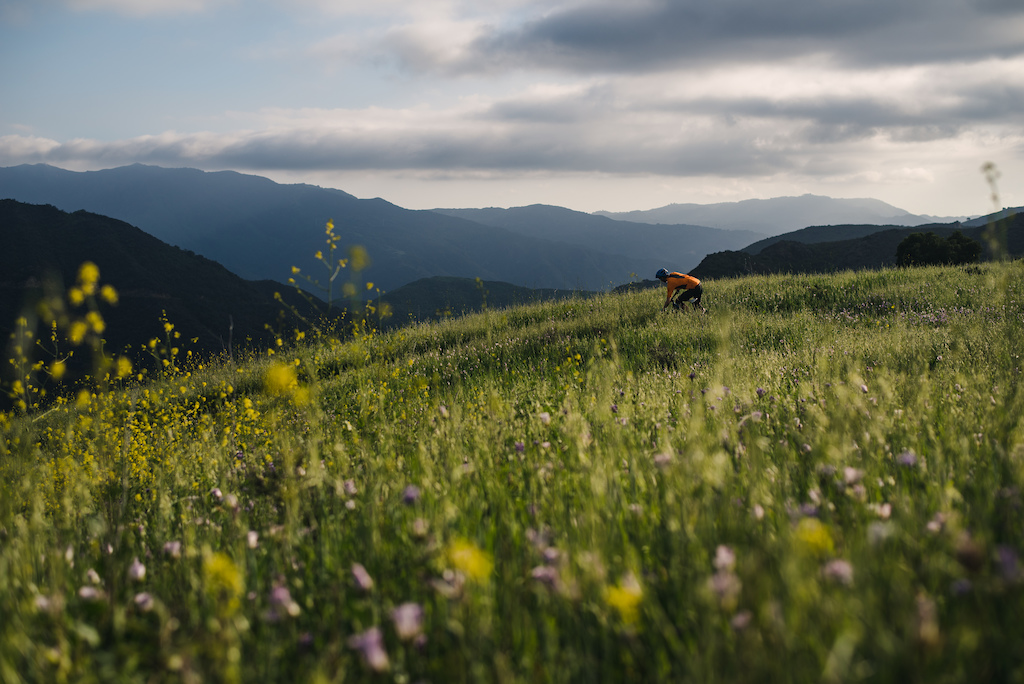 Springtime in the Santa Barbara backcountry, and me chasing light.