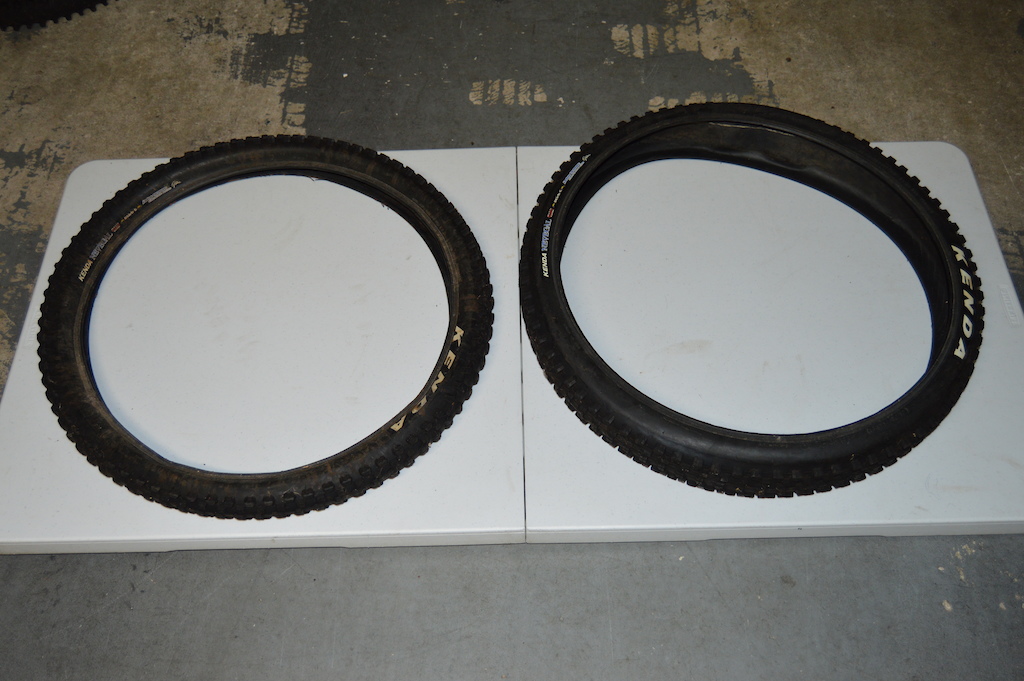 0 Assorted downhill tires, specialized, kenda