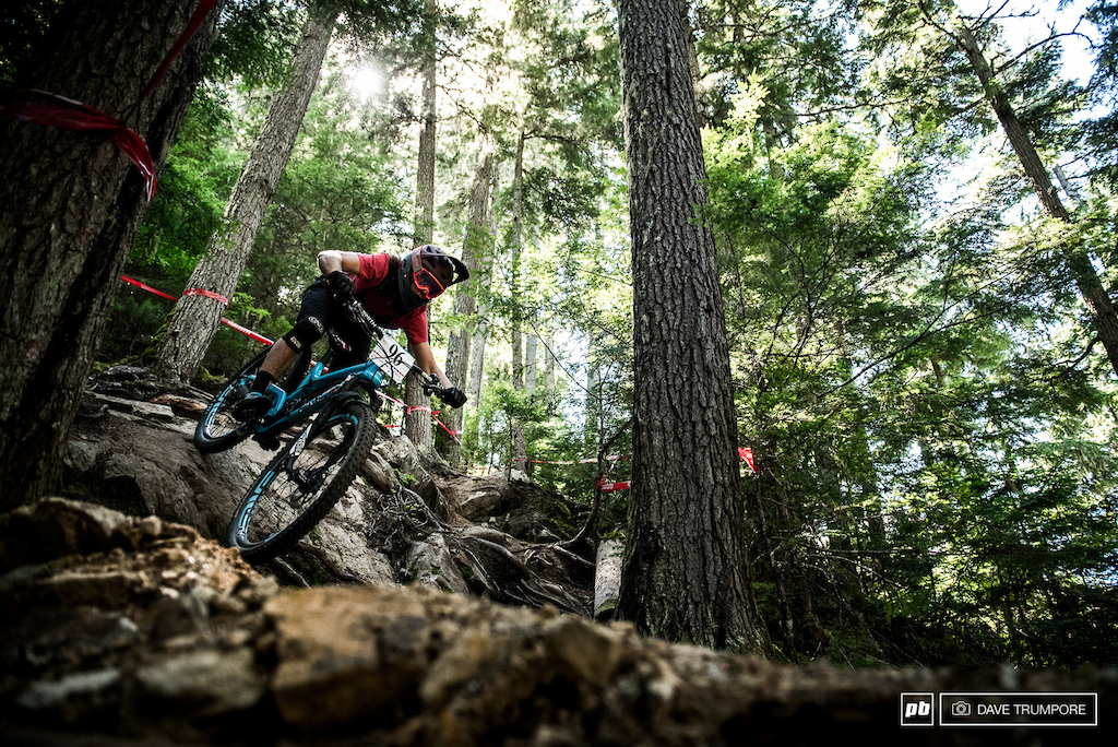 Aaron Bradford is back in EWS action once again after a bit of a hiatus that saw him focusing more on longer adventure style races.