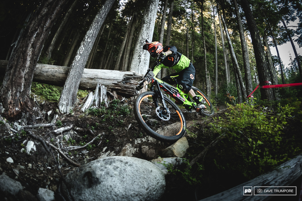 Remy Absalon had his best finish in quite some time at the last round,creeping back into  the top 10.  The long physical stages in Whistler should suit the fit Frenchman so he is certainly one to keep an eye on.