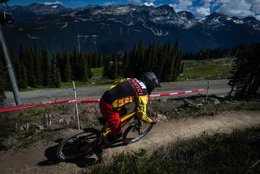 Damien Oton during the Candian Open Enduro presented by Specialized at Crankworx Whistler 2016. Photo by Clint Trahan