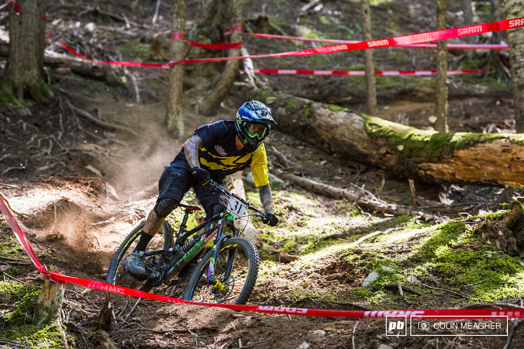 Sam Hill drifting like he just doesn't care.