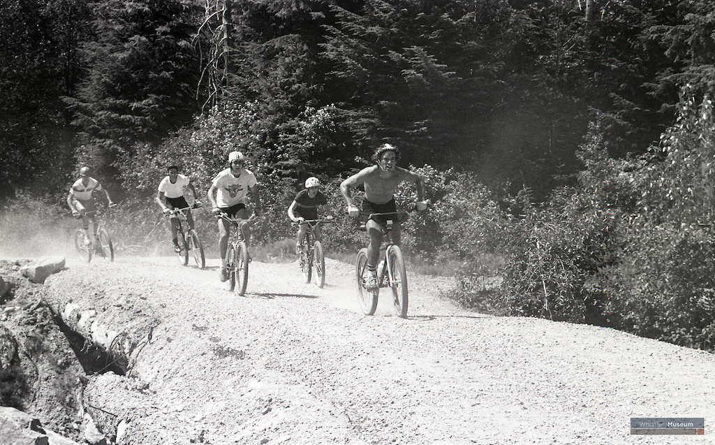 Whistlers [Canada's] First MTB Race. June 20, 1982
