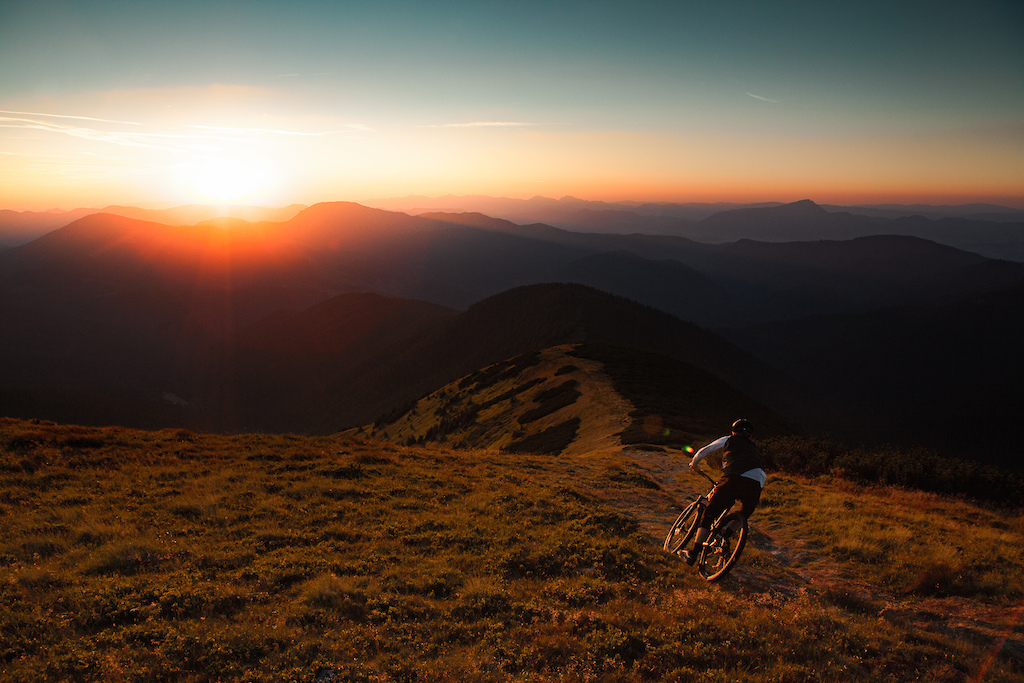 Someone would thought that its all about clicking that shutter. But before that, you need to scout your location, be a kind of weather forecaster and after that hike up for a few hours with all your gear and bike. And if you are lucky, it "clicks" all together and makes it so worth it. #‎everyweekisawesome‬ Rider: Pavol Medovič // Photo by @ewiaproduction