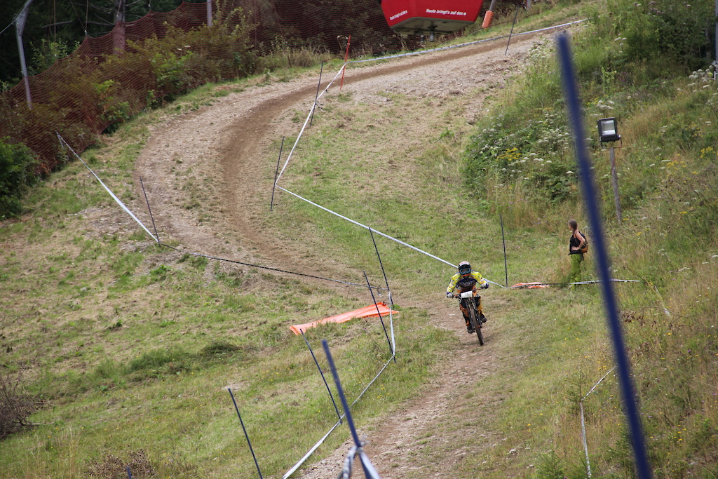 Fastest section of the 24 hour DH track,flat out speeds up to max 49 mph if you pinn it fast enough.