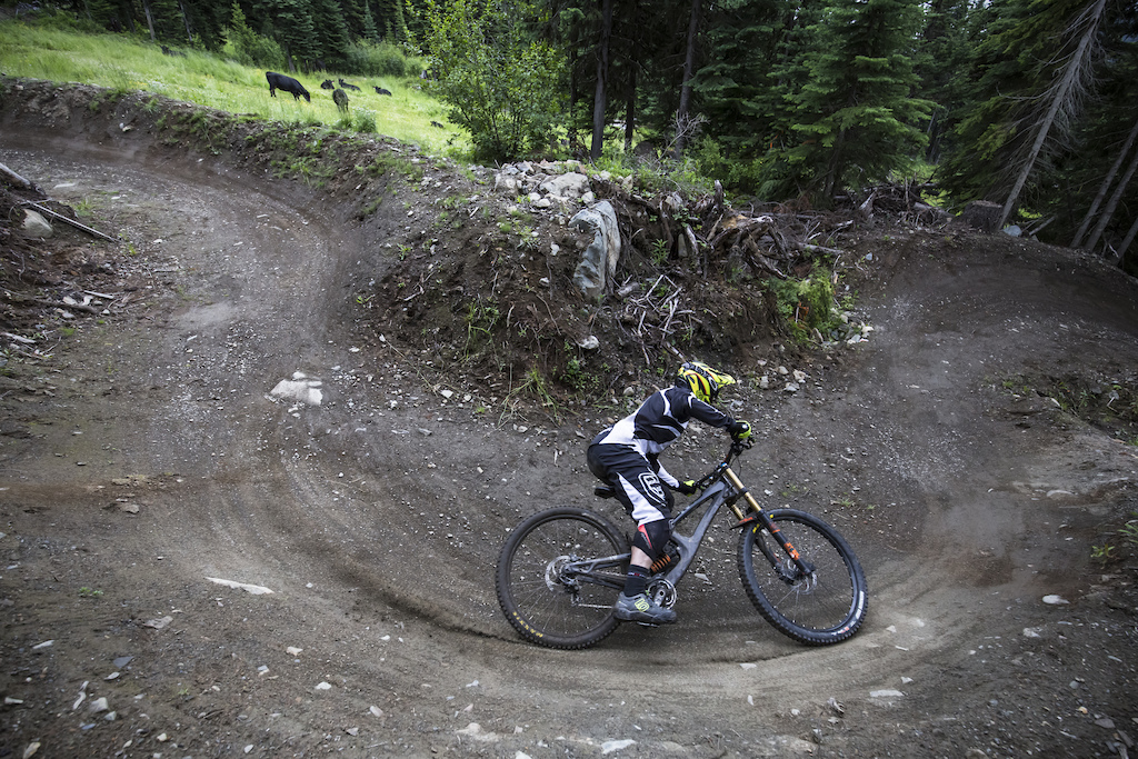 Photos for Lone Wolf Production's 2016 Matt Beer video, from the Sun Peaks Bike Park.