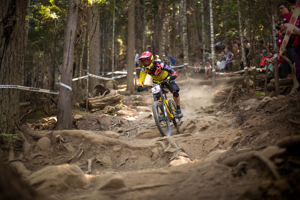 at Canadian Open Course Upper in Whistler, British Columbia, Canada