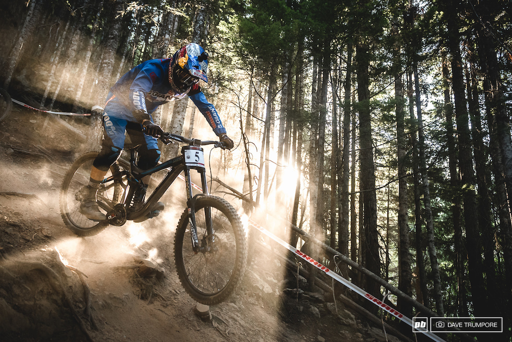 Marcelo always seems to do well here at Crankworx and would finish his weekend on the podium once again in 4th.