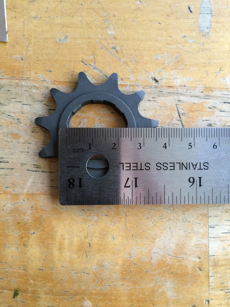 2.4 cm spline base diameter