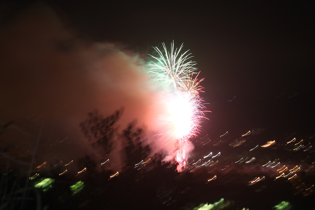 fireworks on 4th of July 2016