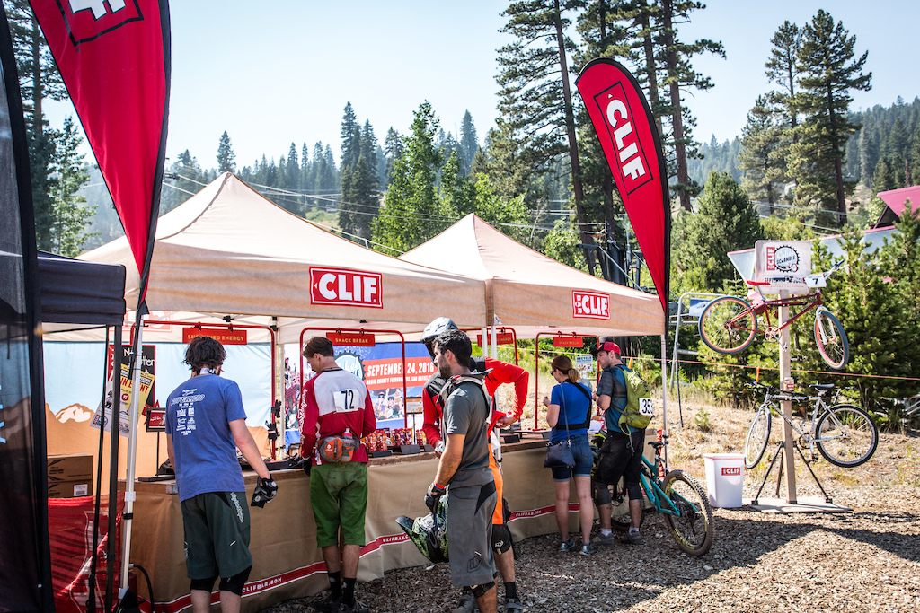 Clif, provided nutritious snacks for racers the whole weekend.