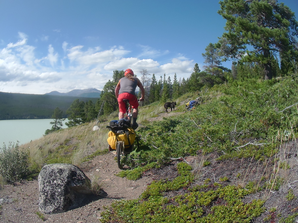 2016 Chilcotin Epic Trail building/maintenance mission. This year we spent all our time rebuilding and clearing the lake trail and exploring a connector from Cheeta Creek to the South end of the lake.