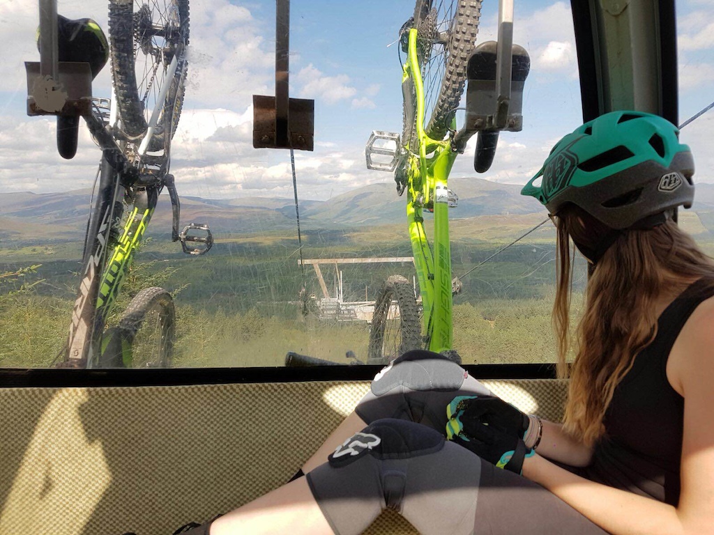 Overcoming my fear of gondola rides!