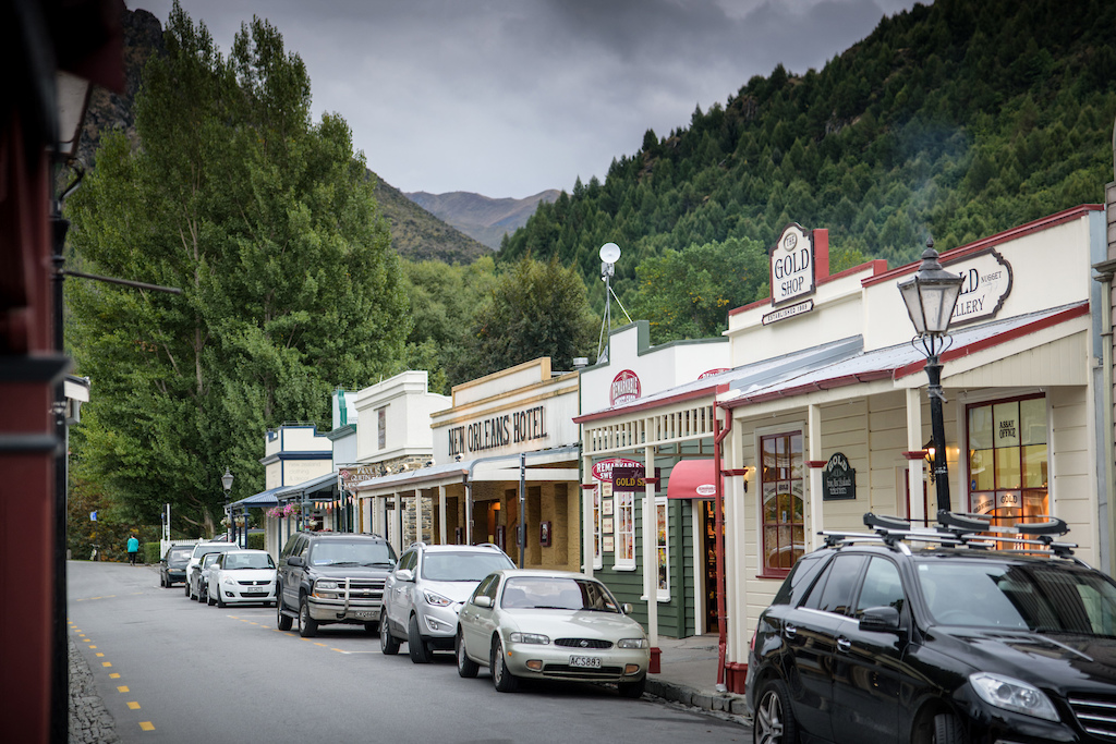 Main street Arrowtown New Zealand
