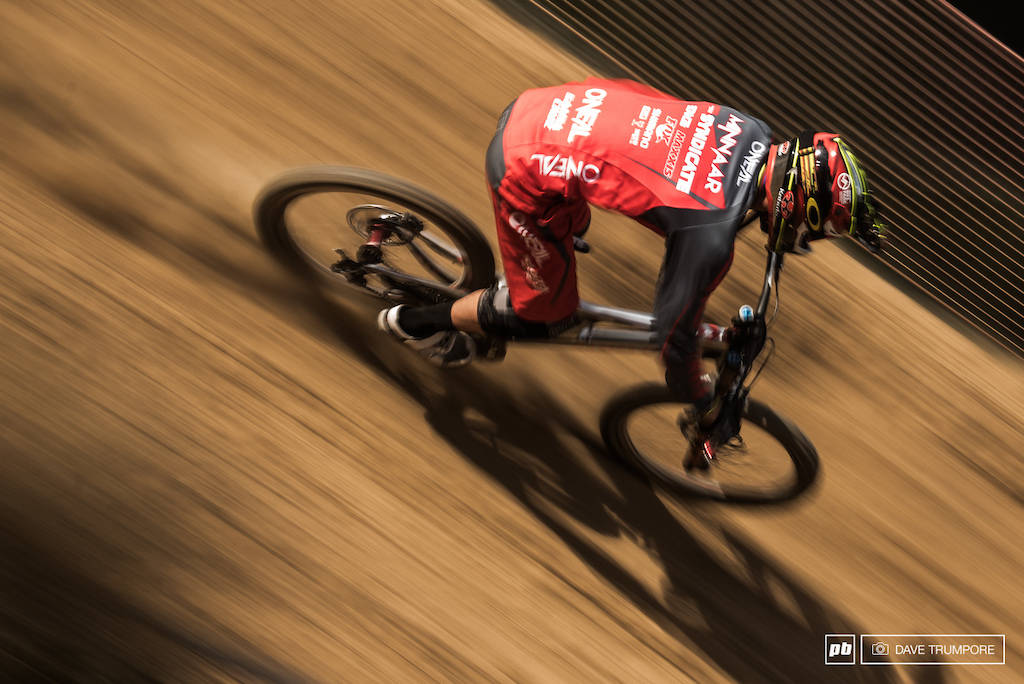 Greg Minnaar would finish the day 10th, but we know never to count him out.