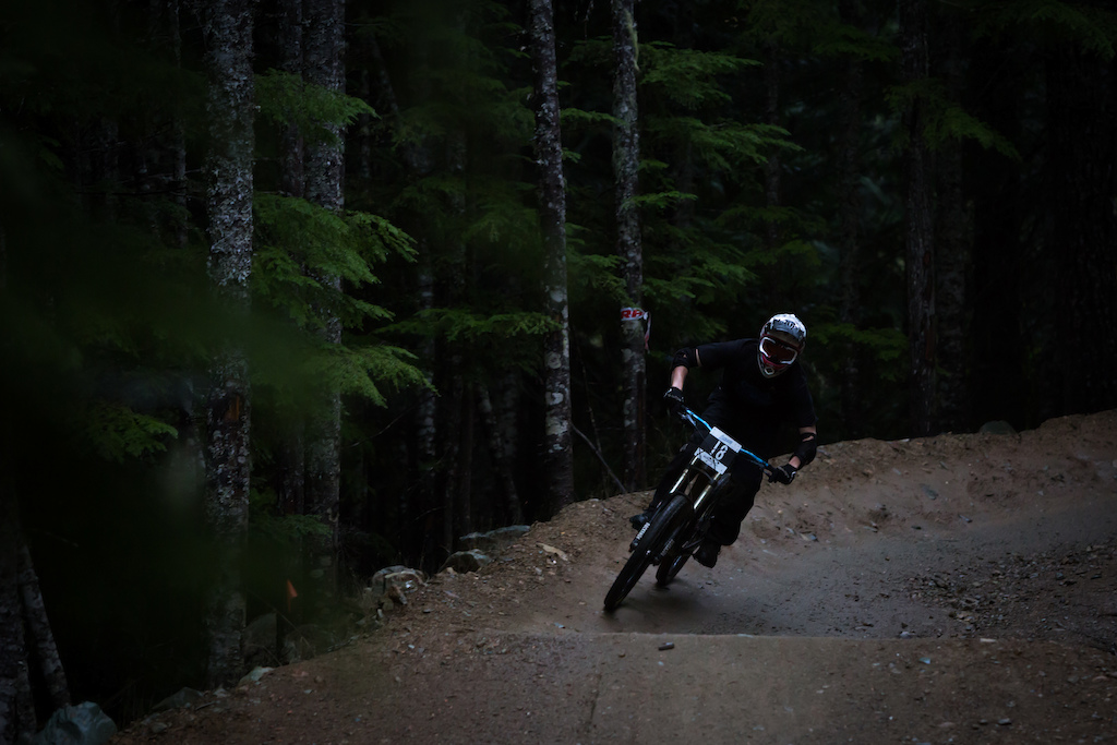 Phat Wednesday - chainless A-line race at Whistler bike park.