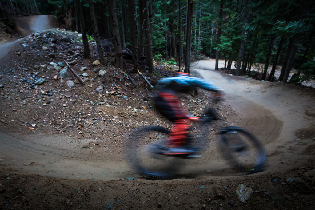 Phat Wednesday - chainless A-line race at Whistler bike park.
