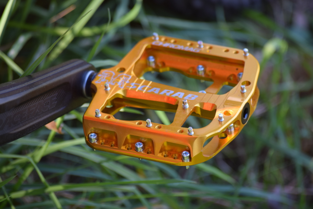 Gold Chromag Scarab Pedals