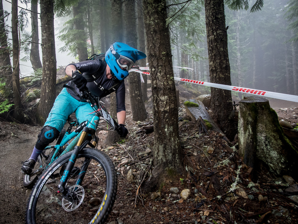 Nina Arnold races in the 2016 Whistler Spring Classic - Whistler, BC. Photo by Scott Robarts