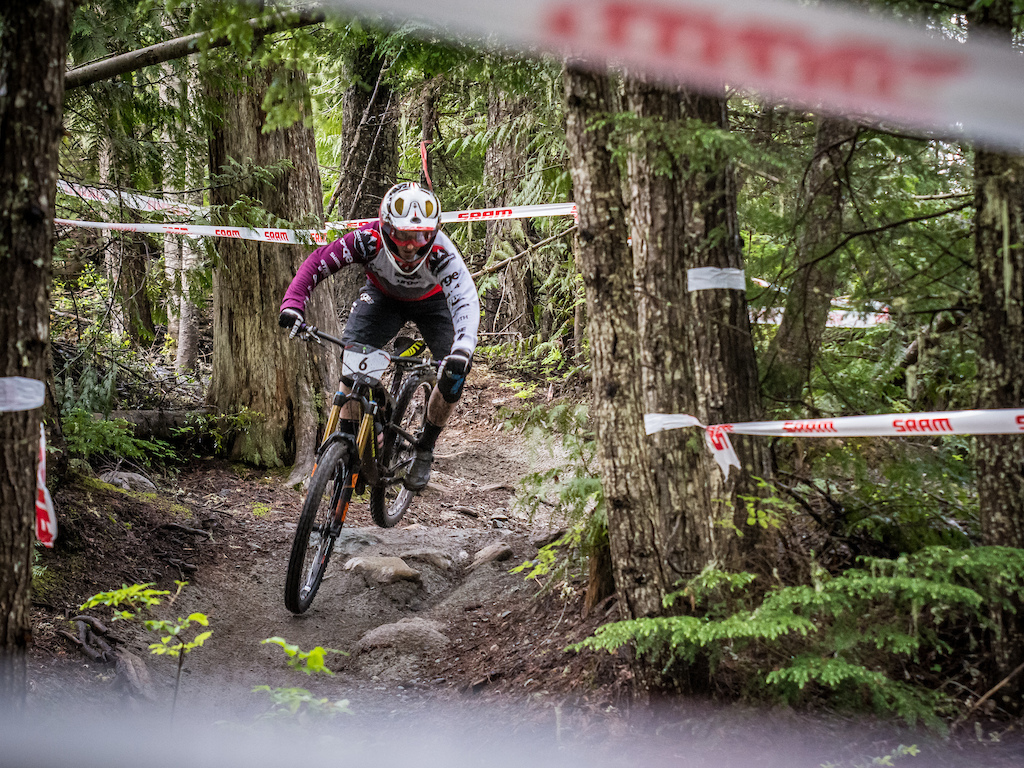 Jesse Melamed races in the 2016 Whistler Spring Classic - Whistler, BC. Photo by Scott Robarts