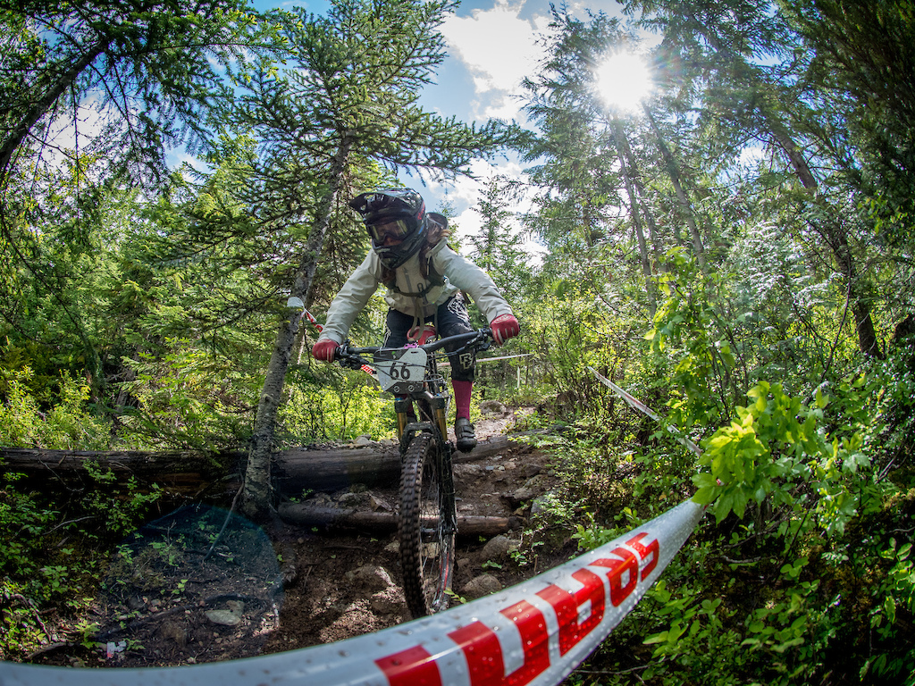 Jennifer McTavish races in the 2016 Whistler Spring Classic - Whistler, BC. Photo by Scott Robarts