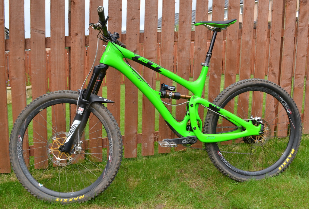 2015 Yeti SB6c Carbon Bike, Large, Green