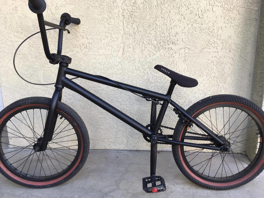amber bmx bike