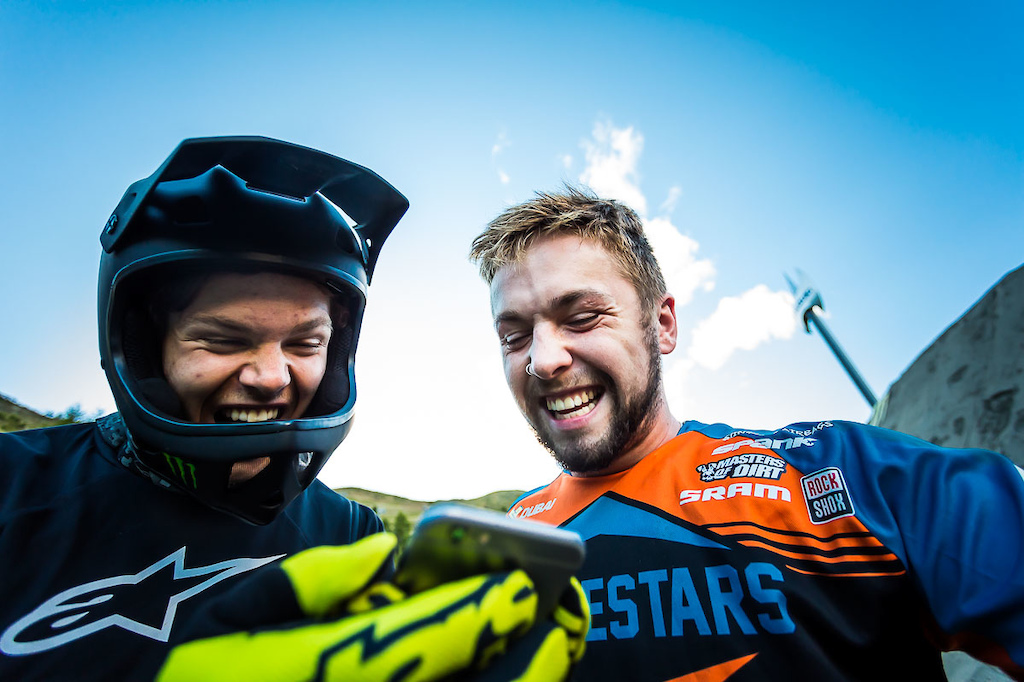 Max Fredriksson and Nicholi Rogatkin @ Suzuki Nine Knights MTB 2016