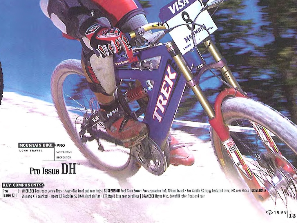 1999 Trek Pro Issue DH