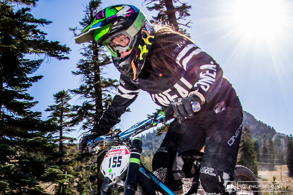 Fresh off a silver medal performance in the Junior Women's class at last weekend's World Championships, 16-year-old Samantha Kingshill (College Cyclery/O'Neal) is looking to capture the Pro GRT Pro Women's title at KBG.