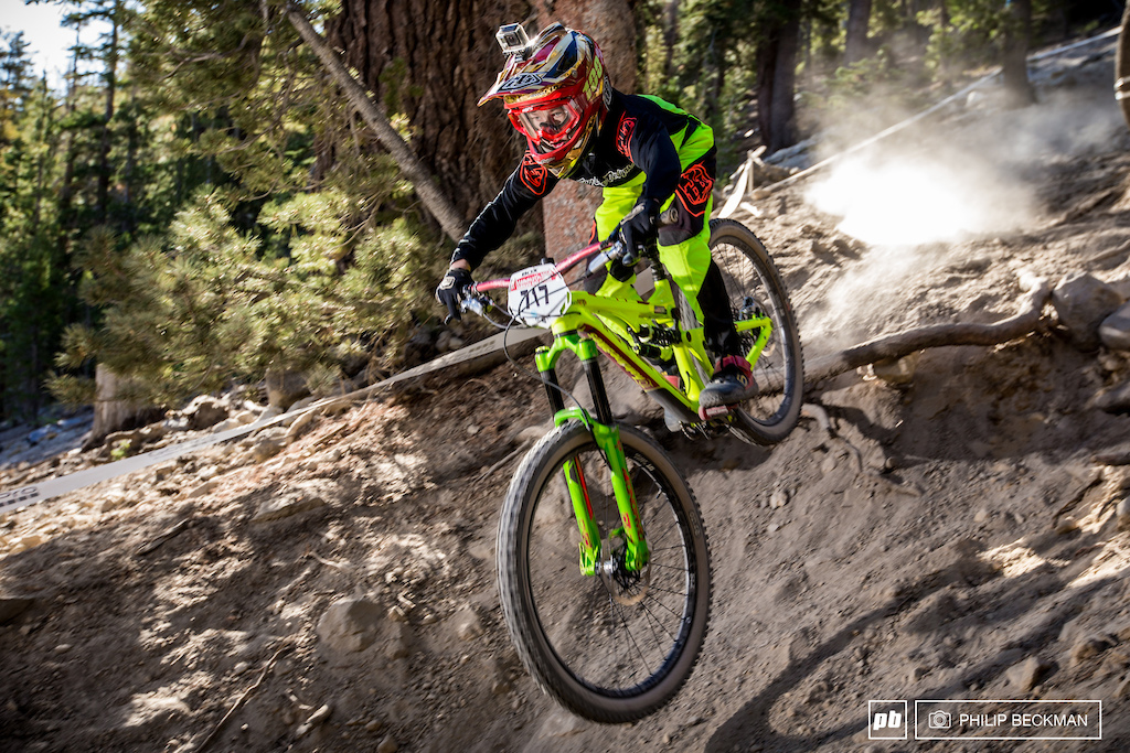 Twelve-year-old Nathan Luna (Chainline Bikes/TLD) is one to watch.