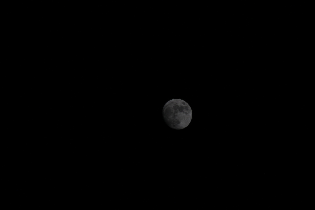 Photo of the moon that I took