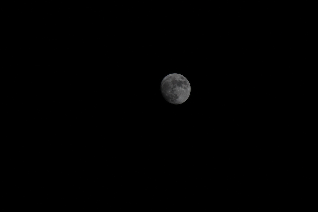 Photo of the moon that I took