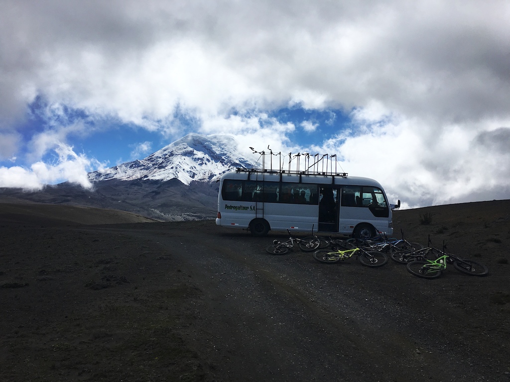 Pre-descent with Big Mountain Adventures Ecuador