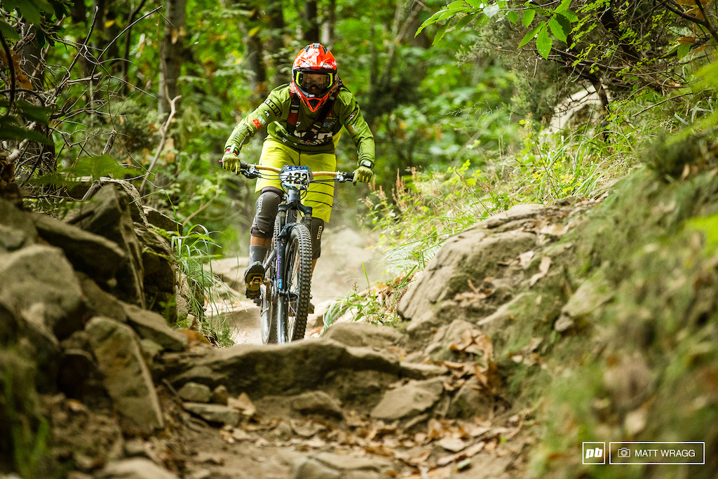 17th this evening for Louise Paulin, maybe the fastest mother in Italy.