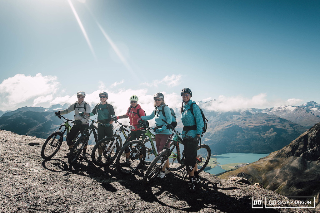 St Moritz, International women's mountain bike week 2016