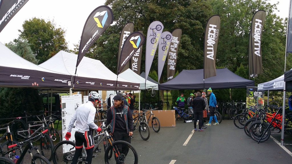 Germany's Finest, a bike test event with Nicolai, Supurb, Alutech, Bionicon, Last, Drössiger and Continental