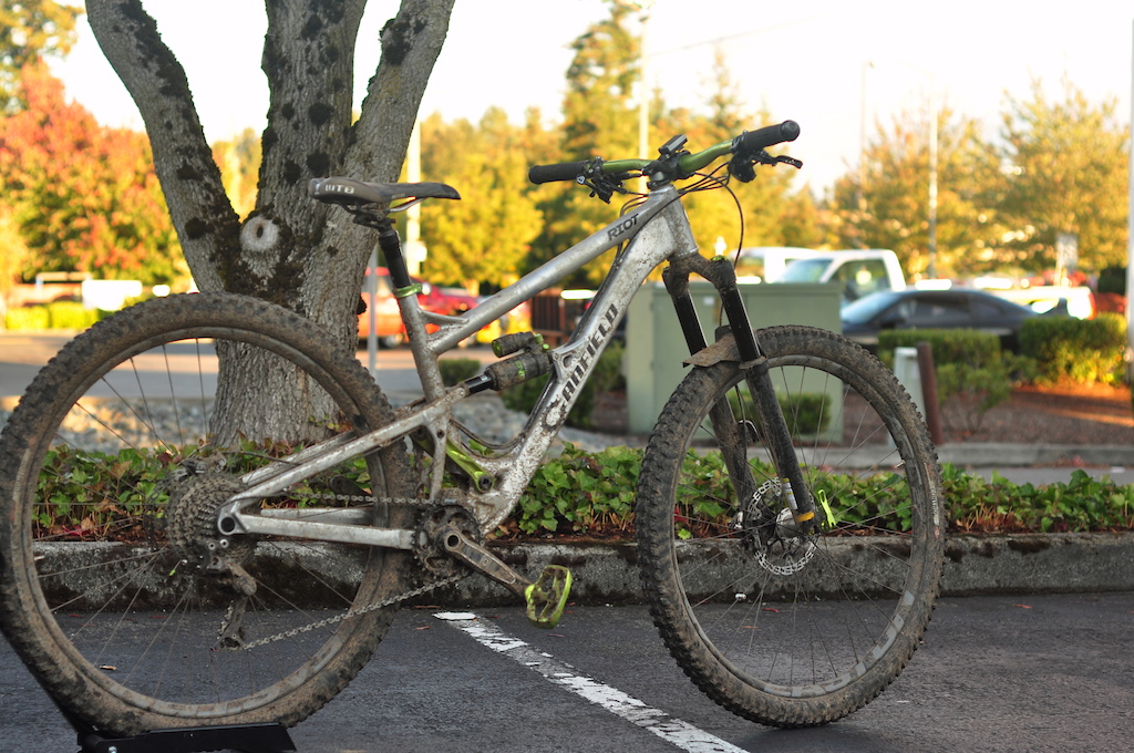 After riding in the mud at Tiger.