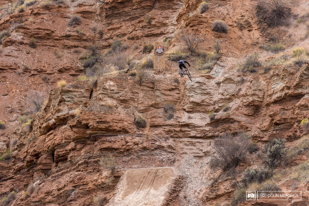 Best Trick of the 2016 Rampage: Carson Storch 360 off a massive step down.