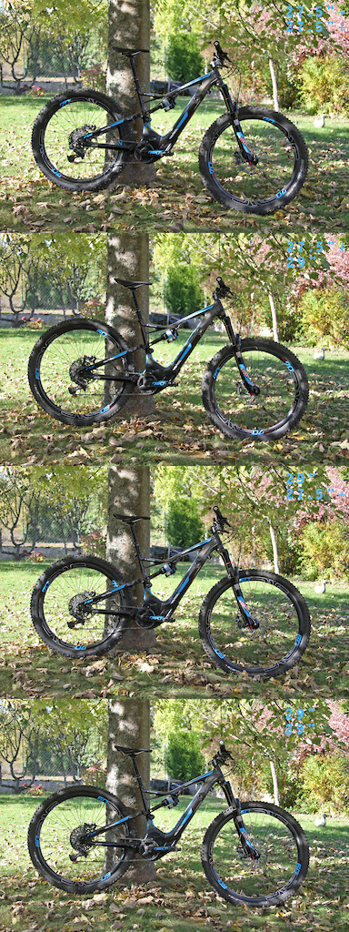 Specialized Turbo levo with differents tires configurations