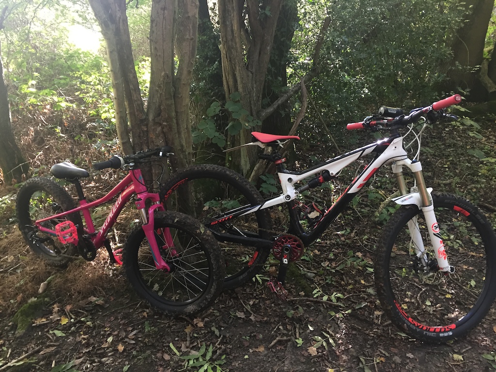 Me and the Lil one hitting the woods