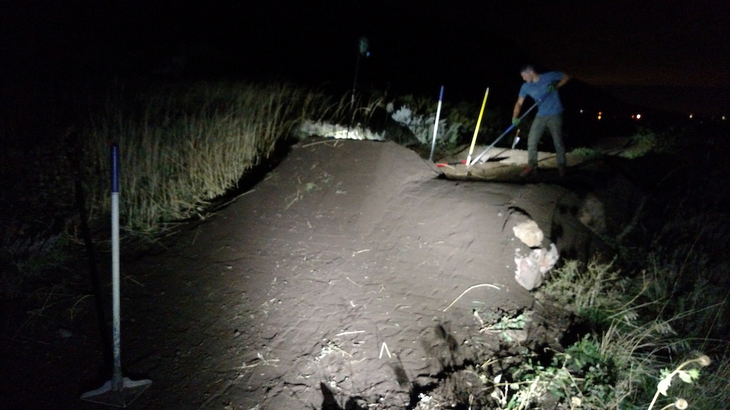 Nighttime dig mission