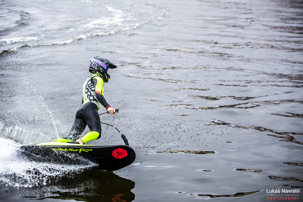 Drive Tour 2016 was not only about bikes - World Champion Aneta Šacherová with her jetsurf...