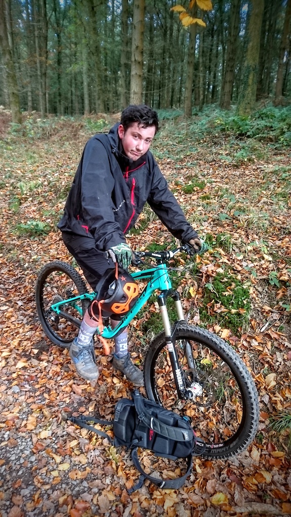 A Bright Autumn, but cold morning at the FOD
However, Ollie would have preferred to be still in his pit!