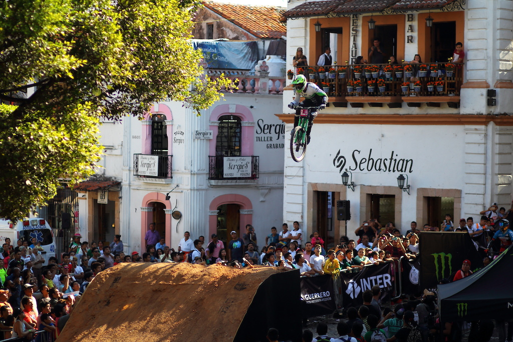 Images from Johannes Fischbach's Taxco DH Winning Run blog.