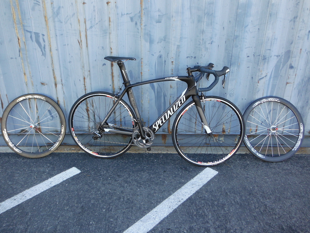 2014 specialized venge with carbon race wheels