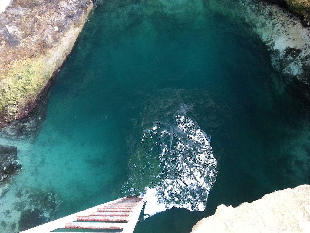 blue hole mineral spring tour