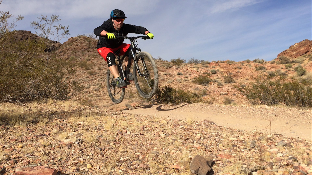 mini air on the hardtail midtrail