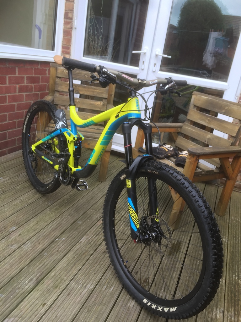 2016 Giant Reign 2 Upgraded